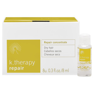 Lakme K.Therapy Repair Concentrate - odżywczy koncentrat do włosów suchych, 8x8ml