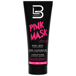 L3VEL3 Pink Peel-off Mask - oczyszczająca różowa maska do twarzy, 250ml