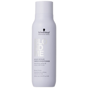 Schwarzkopf BlondMe Bond Repair Purple - fioletowa odżywka do włosów blond, 250ml