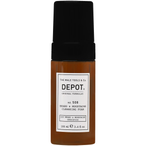 Depot NO. 508 Beard&Moust Cleansing Foam - delikatna pianka do mycia brody i wąsów, 100ml