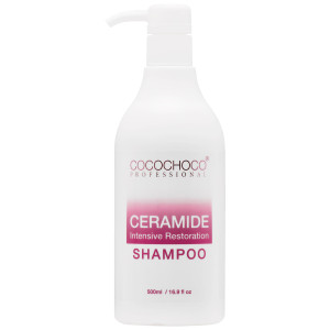 Cocochoco Ceramide Intensive Restoration - szampon odbudowujący do włosów odwodnionych, 500ml