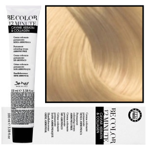 Be Hair Be Color 12 minute - farba do włosów bez amoniaku, 100ml 11,0 | Super Blond Platynowy