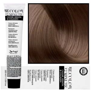 Be Hair Be Color 12 minute - farba do włosów bez amoniaku, 100ml 5,0 | Jasny Kasztanowy
