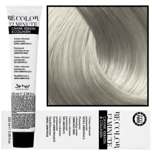 Be Hair Be Color 12 minute - farba do włosów bez amoniaku, 100ml 10,1 | Bardzo Jasny Blond Popielaty Extra