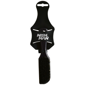 Nishman Fade Brush S - szczotka z naturalnego włosia do włosów i brody