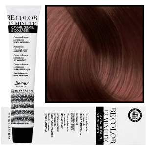 Be Hair Be Color 12 minute - farba do włosów bez amoniaku, 100ml 7,7 | Średni Blond Brązowy