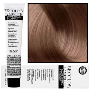 Be Hair Be Color 12 minute - farba do włosów bez amoniaku, 100ml 7,3 | Średni Blond Złoty