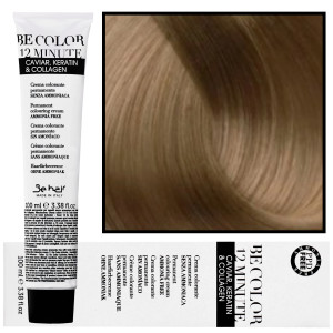 Be Hair Be Color 12 minute - farba do włosów bez amoniaku, 100ml 7,0 | Średni Blond