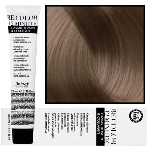 Be Hair Be Color 12 minute - farba do włosów bez amoniaku, 100ml 6,7 | Ciemny Blond Brązowy
