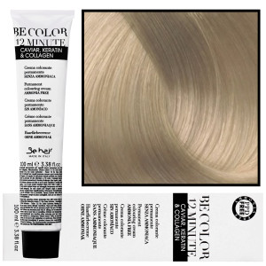 Be Hair Be Color 12 minute - farba do włosów bez amoniaku, 100ml 9,0 | Bardzo Jasny Blond
