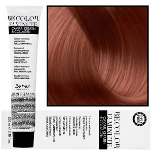 Be Hair Be Color 12 minute - farba do włosów bez amoniaku, 100ml 6,4 | Ciemny Blond Miedziany