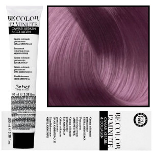 Be Hair Be Color 12 minute - farba do włosów bez amoniaku, 100ml 6,2 | Ciemny Blond Fioletowy