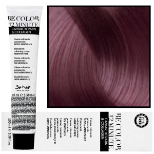 Be Hair Be Color 12 minute - farba do włosów bez amoniaku, 100ml 5,6 | Jasny Kasztanowy Czerwony