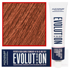 Alfaparf Evolution - wegańska farba do koloryzacji włosów, 60ml 8,4 | Jasny Blond Miedziany