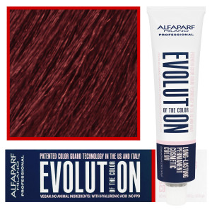 Alfaparf Evolution - wegańska farba do koloryzacji włosów, 60ml 6,6 | Ciemny Blond Czerwony