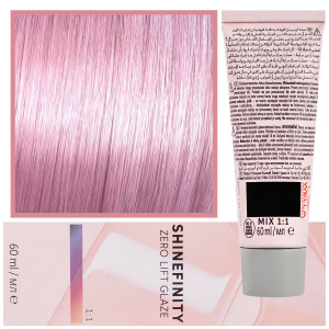 Wella Shinefinity Zero Lift Glaze - profesjonalna farba do włosów, 60ml 00/56 | Różowy Wzmacniacz