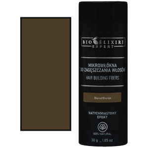 Bioelixire Mikrowłókna bawełniane do zagęszczania włosów, różne kolory, 30g Blonde | Blond