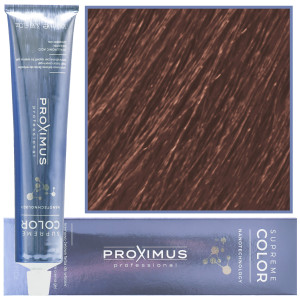 Proximus Supreme Color Nanotechnology – profesjonalna farba do włosów z kwasem hialuronowym, 100ml 7,23 | Fioletowo Złoty Blond