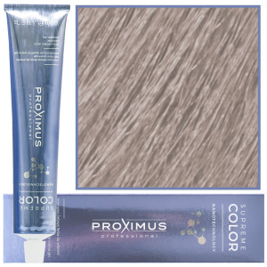 Proximus Supreme Color Nanotechnology – profesjonalna farba do włosów z kwasem hialuronowym, 100ml 10,28 | Bardzo Jasny Kasztanowo Fioletowy Platynowy Blond