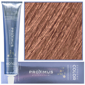 Proximus Supreme Color Nanotechnology – profesjonalna farba do włosów z kwasem hialuronowym, 100ml 8,23 | Jasny Fioletowo Złoty Blond
