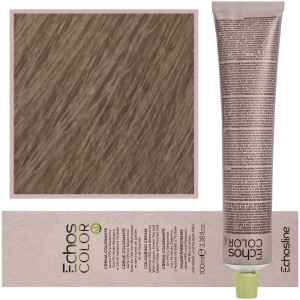 Echosline Echos Color Colouring Cream - wegańska farba do włosów, 100ml 5,13 | Jasny Brąz Naturalny Beżowy