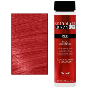 Be Hair Be Color Crazy – toner do włosów w żelu z keratyną, bez amoniaku, 150ml Red | Czerwony