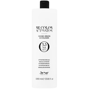 Be Hair Be Color Activator - oksydant do farb z kompleksem kawioru, keratyny i kolagenu, 1000ml Vol. 3.5 | 1.05%