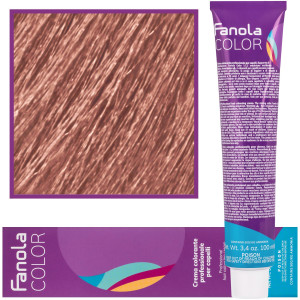 Fanola Crema Color farba - profesjonalny krem koloryzujący, 100 ml 10.16 | Platynowy Popielaty Czerwony Blond