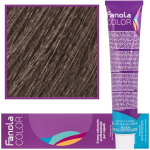 Fanola Crema Color farba - profesjonalny krem koloryzujący, 100 ml 10.17 | Platynowy Popielaty Brązowy Blond