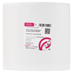 Eko-Higiena Celulozowa rolka fryzjerska jednorazowy ręcznik Basic Extra, 260x280mm