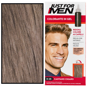 Just For Men - odsiwiacz do włosów dla mężczyzn, 66 ml H25 |  Jasny Brązowy