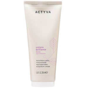 Kemon Actyva Colore Brillante Mask - profesjonalna maska do włosów farbowanych, 200ml