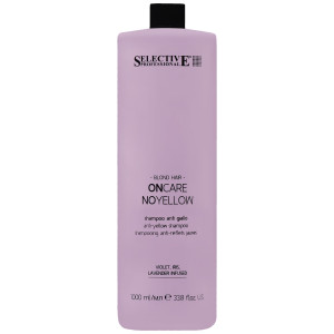 Selective OnCare No Yellow Shampoo - szampon fioletowy do włosów blond, 1000ml