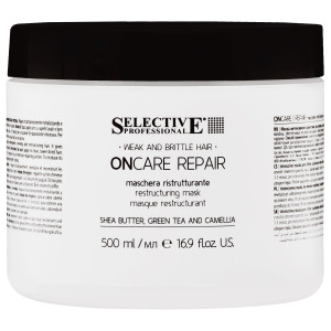 Selective OnCare Repair Restructuring - maska obudowująca włosy zniszczone i łamliwe, 500ml