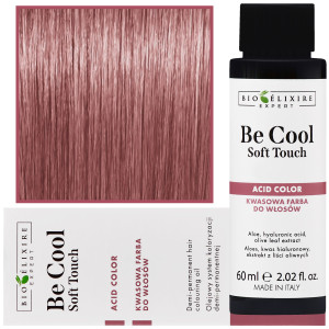Bioelixire Be Cool Soft Touch - wegańska farba do włosów o kwasowej formule, 60ml 9.65 | Bardzo Jasny Mahoniowy Czerwony Blond