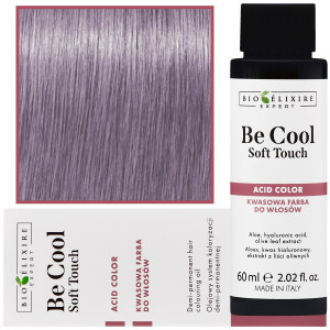 Bioelixire Be Cool Soft Touch - wegańska farba do włosów o kwasowej formule, 60ml 9.2 | Bardzo Jasny Irysowy Blond