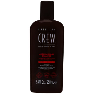 American Crew Anti‑Hair Loss - profesjonalny szampon dla mężczyzn przeciw wypadaniu włosów, 250ml