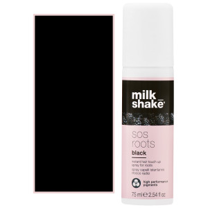 Milk Shake SOS Roots - koloryzujący spray na odrosty, różne kolory, 75ml Black | Czarny