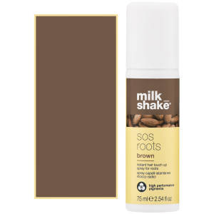Milk Shake SOS Roots - koloryzujący spray na odrosty, różne kolory, 75ml Brown | Brązowy