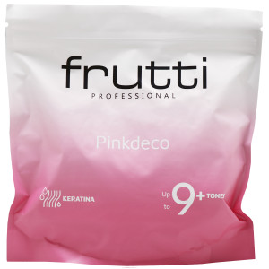 Frutti Rozjaśniacz Platiner - rozjaśnienie do 9 tonów, formuła z keratyną, 500g