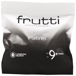 Frutti Rozjaśniacz Platiner - rozjaśnienie nawet o 9 tonów z węglem bambusowym, 500g