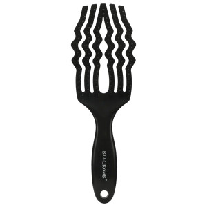 Poniks Blackomb Breeze Paddle Brush - masująca szczotka do włosów z naturalnym włosiem dzika