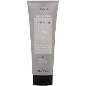 Lakme Teknia Creative Color Mask - maska koloryzująca do włosów, różne kolory 250ml Clear | Czysty