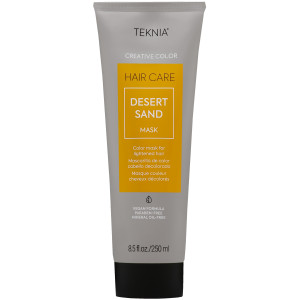 Lakme Teknia Creative Color Mask - maska koloryzująca do włosów, różne kolory 250ml Desert Sand | Pustynny Piasek