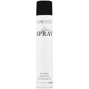 Bioelixire Expert Hair Spray - mocno utrwalający lakier do włosów, 500ml