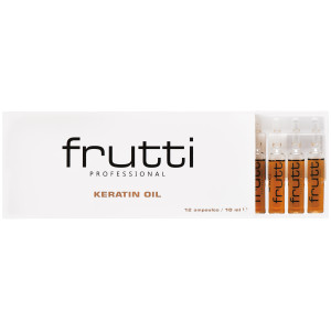 Frutti Keratin - ampułki z keratyną do włosów zniszczonych, 12x10ml