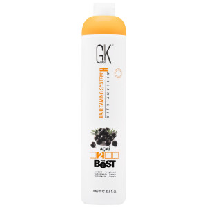 GK Hair Global Keratin The Best ACAI Treatment – profesjonalny zabieg keratynowy do wygładzania włosów, 1000ml