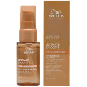 Wella ULTIMATE Smooth Miracle Oil Serum - serum do włosów puszących się, 30ml