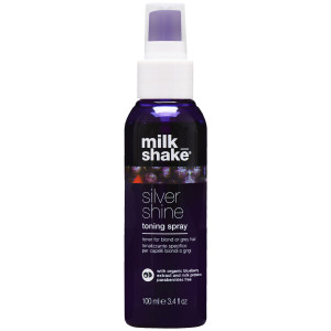 Milk Shake Silver Shine Toning Spray - spray do włosów neutralizujący żółte odcienie, 100ml