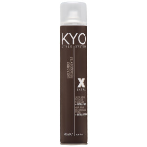 KYO Style System Extra Strong Hairspray – bardzo mocny lakier do stylizacji włosów, 500ml